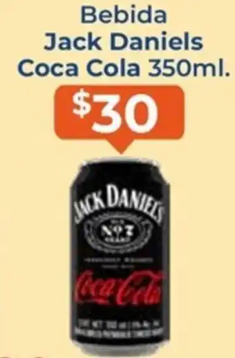 Tiendas Neto Bebida Jack Daniels Coca Cola 350ml oferta