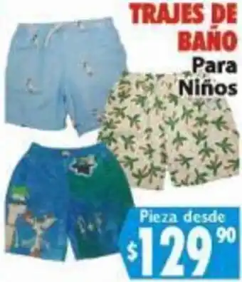 Casa Ley Trajes de Baño para Niños oferta