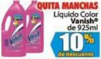 Quita Manchas Líquido Color Vanish de 925ml
