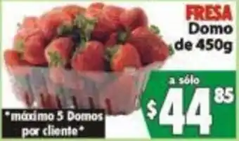 Fresa Domo de 450g