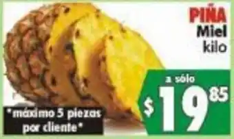 Casa Ley Piña Miel oferta