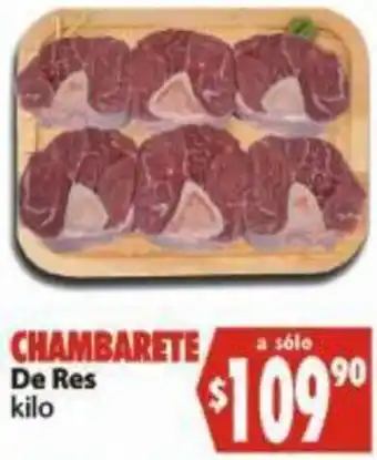 Casa Ley Chambarete De Res oferta