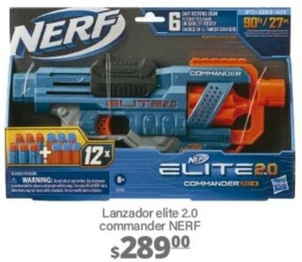 Lanzador Elite 2,0 Commander NERF