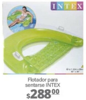 La Comer Flotador para Sentarse Intex oferta