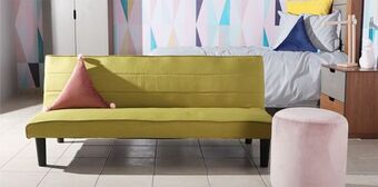 Muebles Dico Sofá cama baal verde oferta