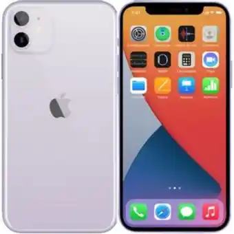 Smartphone touch apple iphone 11 64gb púrpura reacondicionado