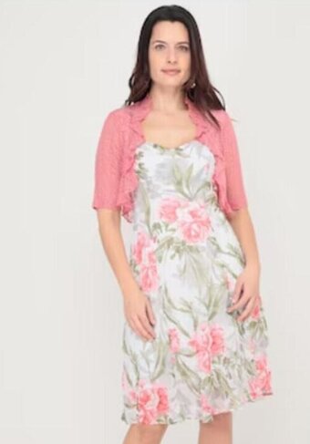 Liverpool Vestido Midi Casual Connected Apparel para Mujer oferta