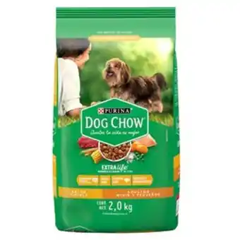 Dog chow alimento para perro adulto razas pequeñas 2 kg