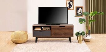 Muebles Dico Mesa de tv oleg nogal oferta