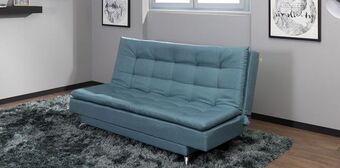 Sofá cama nicolle linato aqua