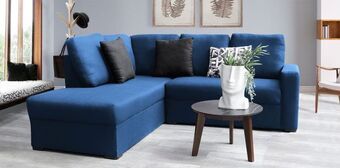 Muebles Dico Sala modular izquierda danka azul oferta