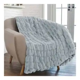 Sam's Club Frazada extra suave member's mark gris oferta