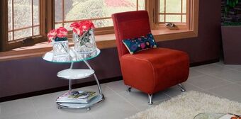 Muebles Dico Sillón ocasional trax ladrillo oferta