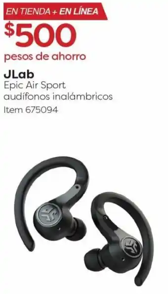 JLab Epic Air Sport Audífonos Inalámbricos