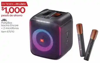 Costco JBL PartyBox Bocina Encore + 2 Micrófonos oferta