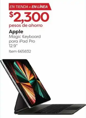 Costco Apple Magic Keyboard para iPad Pro 12.9" oferta