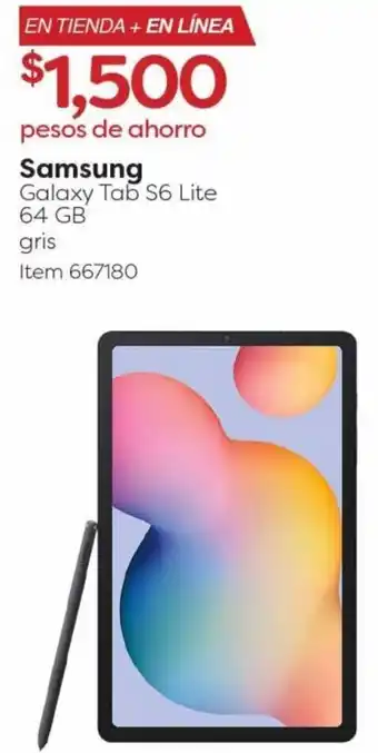 Costco Samsung Galaxy Tab S6 Lite 64GB oferta