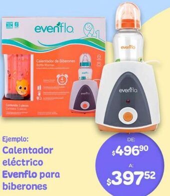 DelSol Calentador eléctrico evenflo para biberones oferta