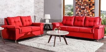 Muebles Dico Sala uma rojo oferta
