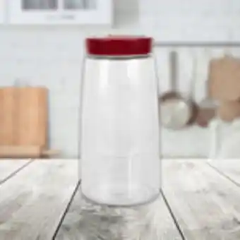 Frasco de vidrio con tapa, 2.2 l