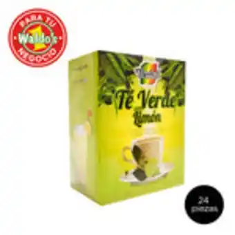 Therbal green tea w lemon 40 bags (24 piezas)