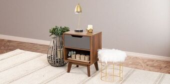 Muebles Dico Buró oleg nogal oferta