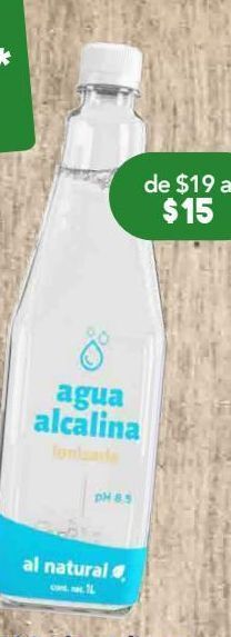 Farmacia San Pablo Al natural agua alcalina 1 litro oferta