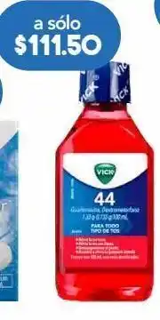 Farmacia San Pablo Vick 44 jarabe todo tipo de tos 120ml oferta