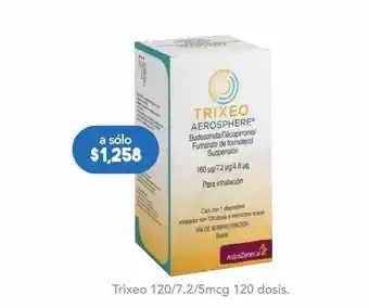 Farmacia San Pablo Trixeo 120/7.2/5mcg 120 dosis. oferta