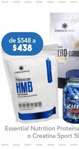 Farmacia San Pablo Essential nutrition proteína con hmb chocolate 450g oferta