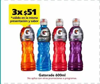 Farmacia San Pablo Gatorade 600 ml oferta