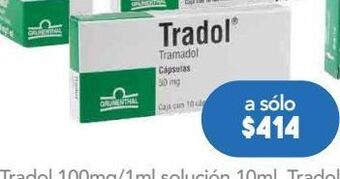 Farmacia San Pablo Tradol 50mg 10 cápsulas oferta