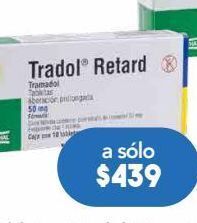 Farmacia San Pablo Tradol retard 50mg 30 tabletas oferta