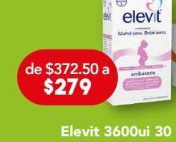 Farmacia San Pablo Elevit 3600ui 30 comprimidos oferta