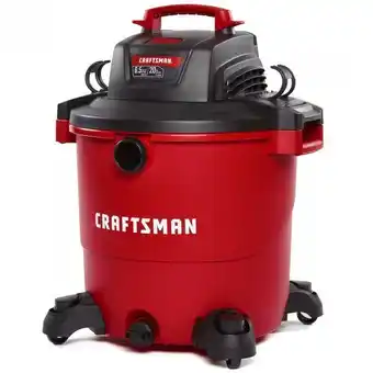 Sears Aspiradora de 20 galones y 6.5 hp para seco y mojado mod. cmxevbe17596 craftsman oferta