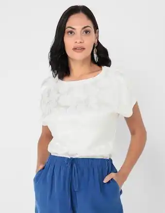 Liverpool Playera lieb cuello redondo estampado floral para mujer oferta