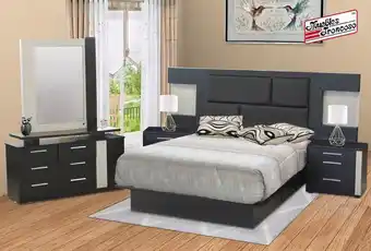 Muebles Troncoso Recámara praga chocolate 5 pzas oferta