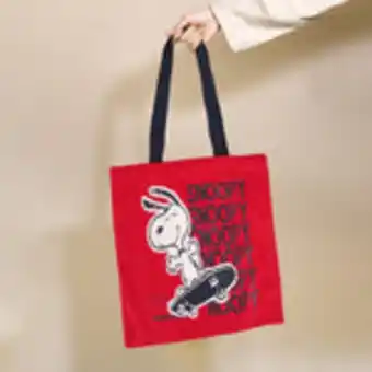Bolsa de manta color rojo, con diseño