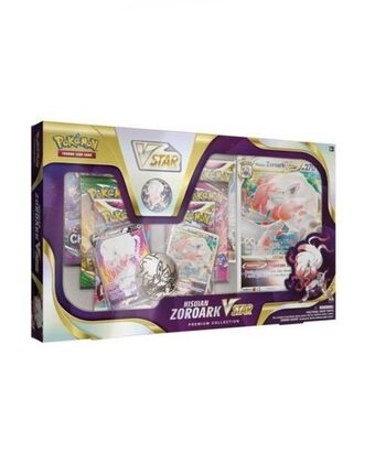 Gameplanet Caja pokemon trading card game hisuan zoroark vstar premium collection ingles oferta