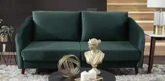 Muebles Dico Sofá 3 plazas nia verde oferta