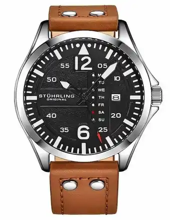 Liverpool Reloj stührling aviator para hombre 3916.2 oferta