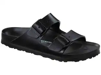 Sears Sandalia para hombre color negro birkenstock oferta