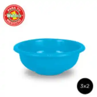 Tazón maravilla chico color azul ¡3 x 2!