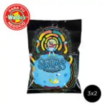 Wow! 3 x 2 gomitas super nova worms, 113 g