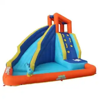 Inflable acuático sportspower splash and slide