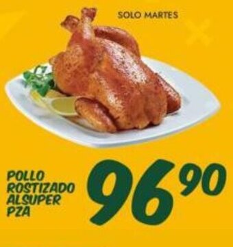 Alsuper Pollo Rostizado Alsuper Pza oferta