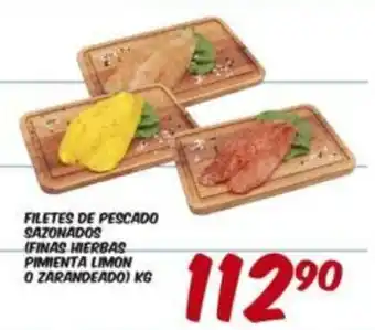 Alsuper Filetes De Pescado Sazonados oferta