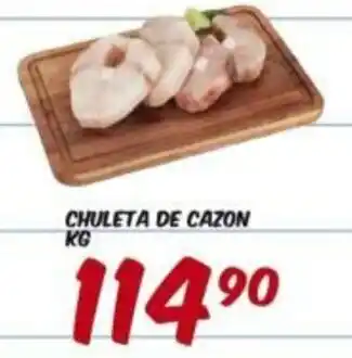 Alsuper Chuleta De Cazon Kg oferta