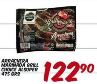 Alsuper Arrachera Marinada Grill Choice Alsuper 475 Grs oferta