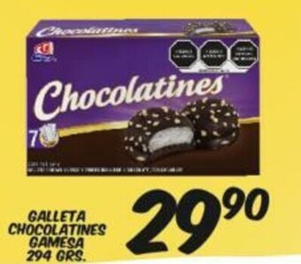 Alsuper Galleta Chocolatines Gamesa 294 Grs oferta